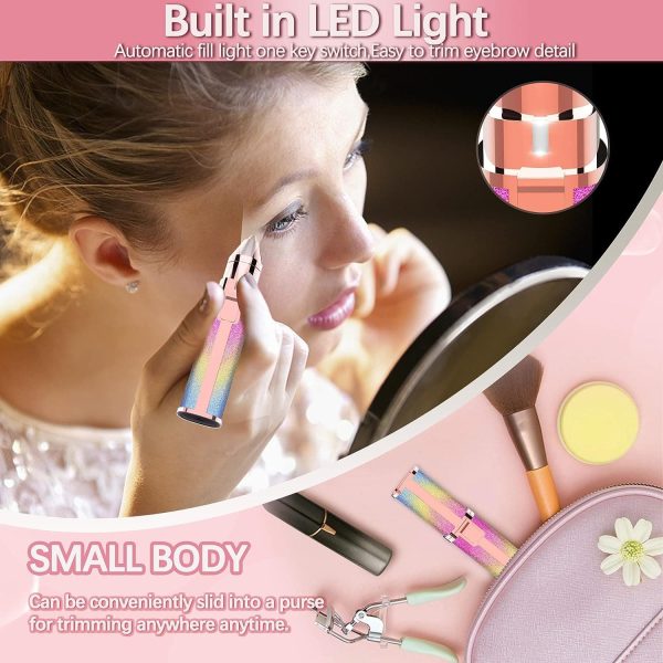 2 In 1 Hair Remover  Eyebrow Trimmer For Women