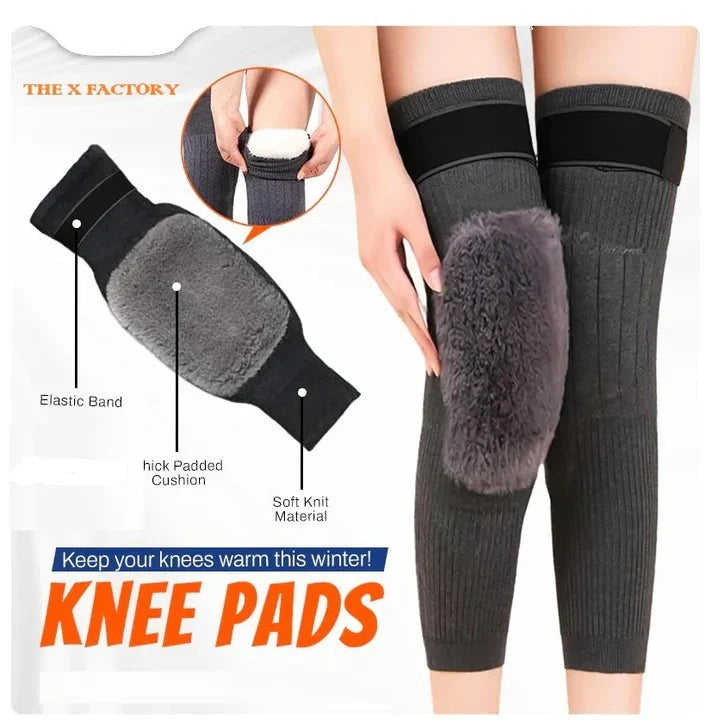2 Pcs Knee Warmers With Belt Adjustable for Men & Women