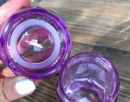 Crystal Glass Water Bottle