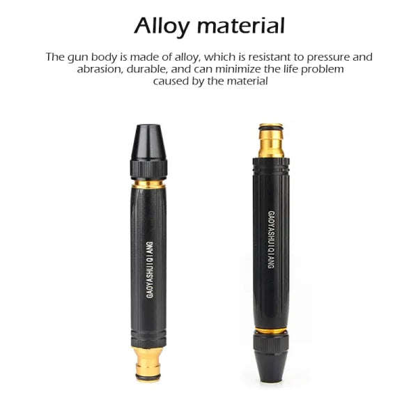 Mega Sale Offer - Imported High Quality Professional Pressure Water Nozzle with Metal Hose