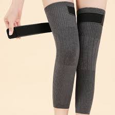 2 Pcs Knee Warmers With Belt Adjustable for Men & Women